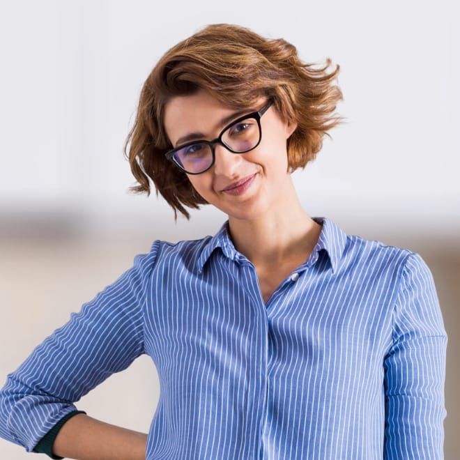 Portrait Smiling Young Woman With His Hand Hips Looking Camera 23 2148120096 2 2